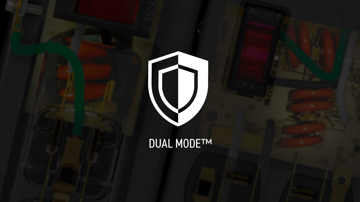 Dual Mode™による二重の保護