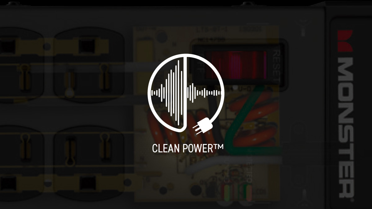 Monster Clean Power®によるノイズ対策